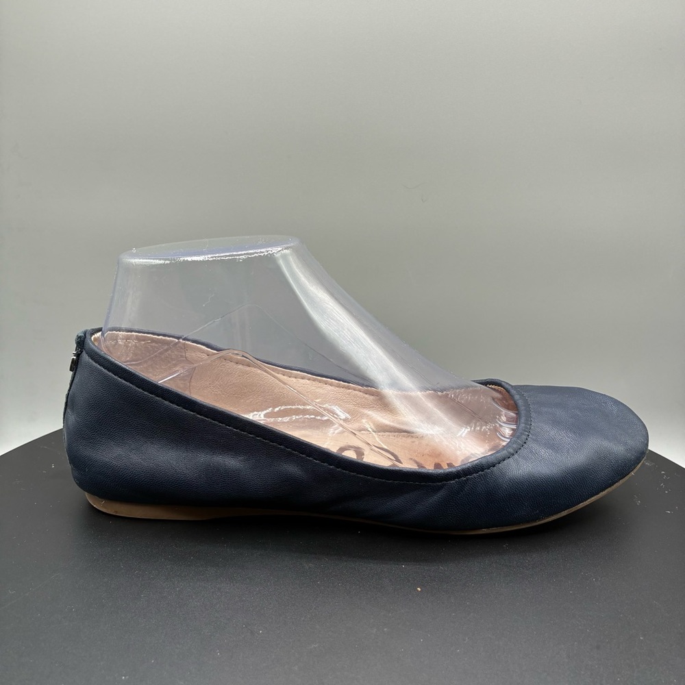 Sam Edelman Fritz Signature Flats Women’s 6.5 M Navy Slip On Round Toe